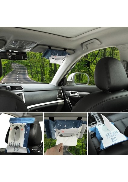 No.10 Boyutu Araba Karikatür Doku Kutusu Mercedes Benz Için Asılı Depolama W205 W203 W212 W124 Toyota Avensis T25 Corolla Rav4 Yaris Chr Auris (Yurt Dışından) modelleri