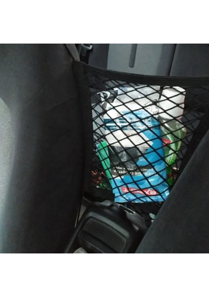 2 Katmanlı Katmanlı Araba Örgü Organizatör Koltuk Arka Elastik Örgü Net Arka Koltuk Çanta Pet Kargo Bezi Evrensel Işlevli Cep Depolama (Yurt Dışından) modelleri