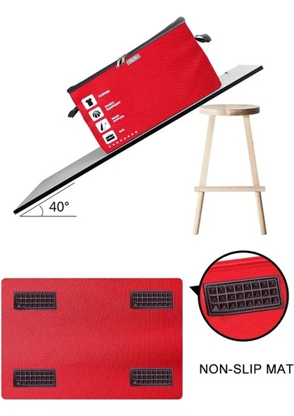 Kırmızı L Yüksek Li Pp Kurulu Istifleme Toplama Su Geçirmez Araba Gövde Organizatör Katlanabilir Saklama Çantası Kargo Saklama Kutusu Araba Aksesuarları (Yurt Dışından) modelleri