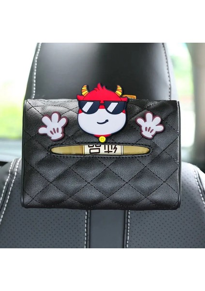 M Beden Yaratıcı Araba Doku Kutusu Kapağı Karikatür Sevimli Koltuk Araba Asılı Tip Araba Doku Kağıdı Çok Fonksiyonlu Araba Dekorasyonu (Yurt Dışından) modelleri