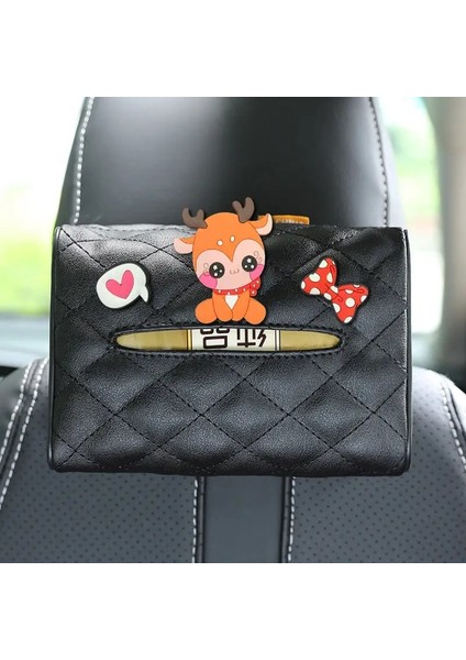 M Beden Yaratıcı Araba Doku Kutusu Kapağı Karikatür Sevimli Koltuk Araba Asılı Tip Araba Doku Kağıdı Çok Fonksiyonlu Araba Dekorasyonu (Yurt Dışından) fırsatları