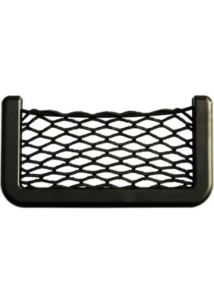 15X8CM Evrensel Araba Koltuğu Yan Arka Depolama Net Çanta Dize Çanta Örgü Cep Organizatör Audi A4 Için Cüzdan Telefon Net Çanta Için Stick-On (Yurt Dışından)