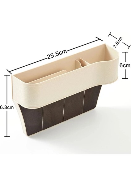 Siyah Sol Taraf Araba Saklama Kutusu Organizatör Evrensel Araba Koltuğu Organizatör Kart Telefon Tutucu Cep Koltuk Boşluk Yarık Cep Catcher Organizatör (Yurt Dışından) fırsatları