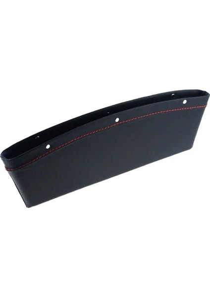 Gri 1 Adet Araba Organizatör Pu Deri Depolama Araba Koltuğu Yarık Boşluk Cep Depolama Eldiven Yuvası Kutusu 350*105*4MM (Yurt Dışından)