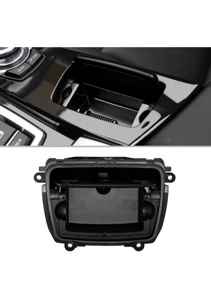 Turuncu Araba Kül Tablaları Yeni Siyah Abs Merkezi Konsol Küllük Montaj Kutusu Kapağı Bmw 5 Serisi F10 F11 F (Yurt Dışından) fiyatları