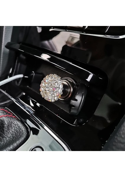 Kırmızı 1 Adet Ar Küllük 12V Duman Çakmak Araba Çakmak Dekorasyon Kristal Iç Aksesuarlar ile (Yurt Dışından) fırsatları