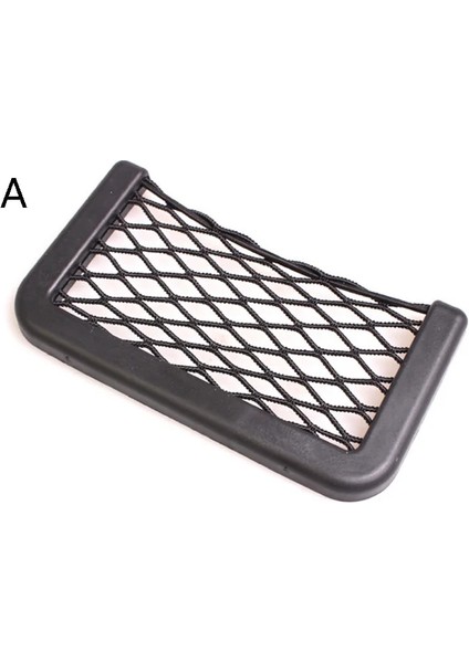 20X8 cm Jsny Ar Organizatör Saklama Çantası Oto Yapıştır Net Cep Telefon Tutucu Araba Aksesuarları 20*8cm 8*15CM Evrensel (Yurt Dışından)