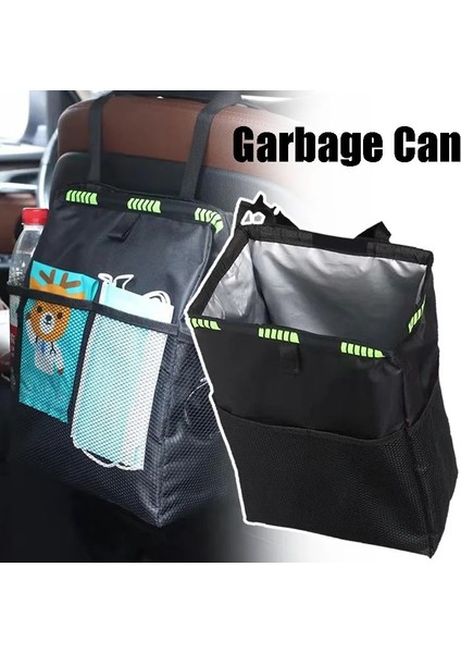 B Tipi Evrensel Katlanabilir Araba Çöp Kovası Çöp Torbası Kapağı Otomatik Arka Koltuk Çöp Kovası Atık Çöp Sepeti Organizatör Depolama Araba Aksesuarları (Yurt Dışından) fiyatları