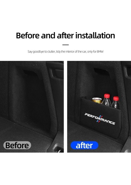 X2 18-21 Bmw Için Araba Gövde Bölme Organizatör F10 F30 G20 G30 G10 F11 X3 X5 X6 Serisi Pazen Yan Saklama Çantası Oto Aksesuarları (Yurt Dışından)