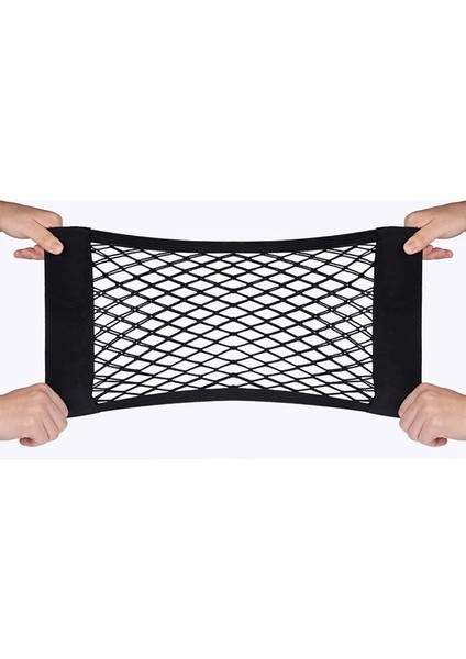 25X60 Bagaj Depolama Ağı, Evrensel Araba Naylon Kargo Depolama Netleştirme Duvar Sticker Dokular Için Saklama Çantası Ekleyinşişelerbakkallar (Yurt Dışından) modelleri