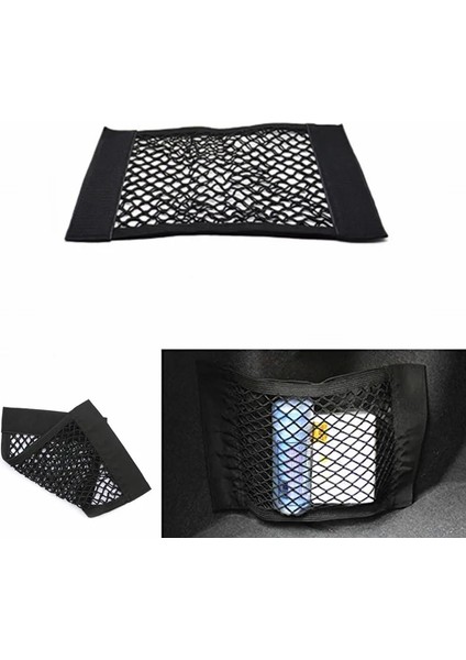 25X60 Bagaj Depolama Ağı, Evrensel Araba Naylon Kargo Depolama Netleştirme Duvar Sticker Dokular Için Saklama Çantası Ekleyinşişelerbakkallar (Yurt Dışından) fırsatları