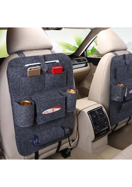 Siyah Mitsubishi Asxoutlanderlancer Evolutionpajeroeclipsegrandis Için Araba Keçe Saklama Çantası Evrensel Depolama Fg Tarzı (Yurt Dışından) fırsatları