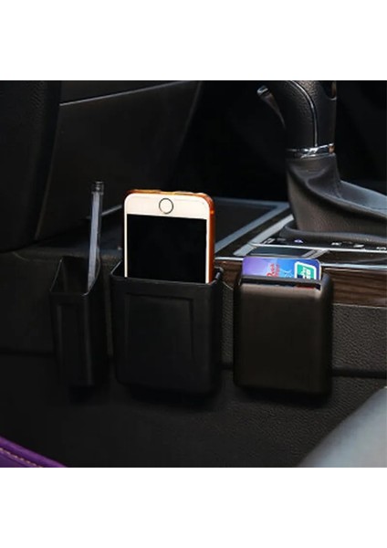 Siyah C Araba Cep Telefonu Boşluk Saklama Kutusuotomatik Koltuk Organizatör Çatlak Yaratıcı Telefon Cebi Otomobil Aksesuarları Için Asılı Tutucu (Yurt Dışından) fırsatları