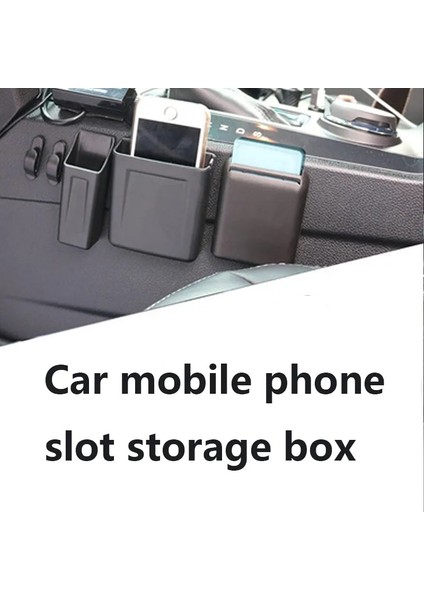 Siyah C Araba Cep Telefonu Boşluk Saklama Kutusuotomatik Koltuk Organizatör Çatlak Yaratıcı Telefon Cebi Otomobil Aksesuarları Için Asılı Tutucu (Yurt Dışından) indirimleri
