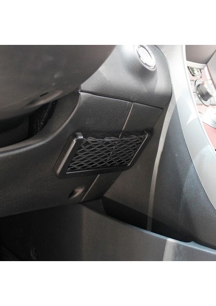 Araba Taşıma Dize Çanta Araç Depolama Mesh Esnek Naylon Ağ Cep Telefon Tutacağı Oto Aksesuarları Yüksek (Yurt Dışından)