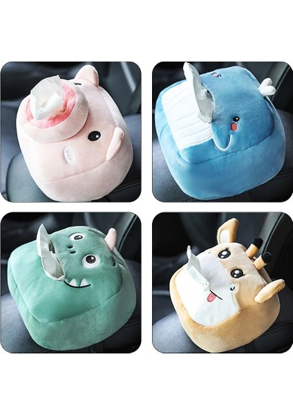 Zürafa Yaratıcı Doku Kutusu Yumuşak Karikatür Kağıt Peçete Kılıfı Sevimli Hayvanlar Araba Kağıt Kutuları Ev Ofis Arabaları Için Güzel Peçetelik (Yurt Dışından) fiyatları