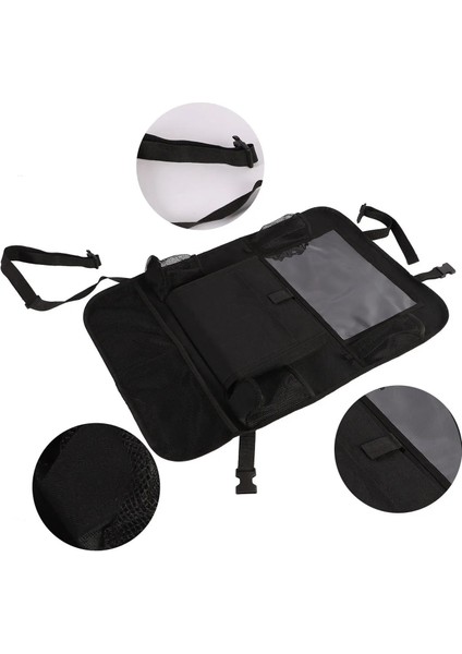 2 Adet 1 Adet Araba Arka Koltuk Organizatör Çocuklar Araba Arka Koltuk Kılıfı Koruyucu Dokunmatik Ekranlı Tablet Tutucu Oyuncaklar Için Cepli Kick Paspaslar (Yurt Dışından) fırsatları