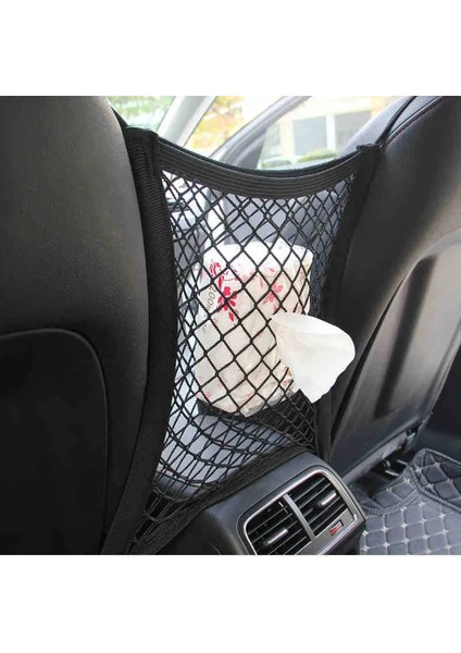 Sıcak Siyah Araba Organizatör Koltuk Arka Depolama Elastik Araba Örgü Net Çanta Çanta Arasında Bagaj Tutucu Cep Oto Arabalar Için 30*23 cm (Yurt Dışından) fiyatları