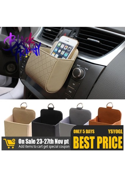 Kahverengi Otomobil Gel Tuyere Saklama Torbası Klima Kabul Çantası Orijinallik Araç Cep Telefonu Kabul Kutusu Araba Kullanımı Taşınabilir (Yurt Dışından) fiyatları