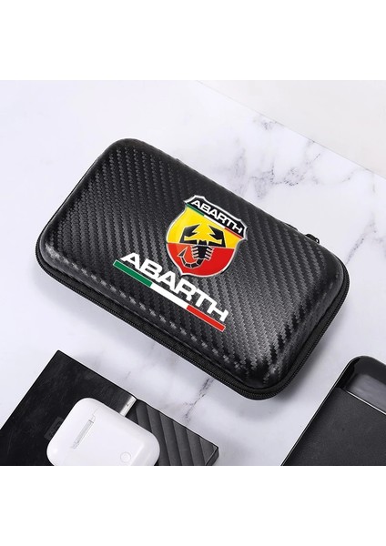 Kahverengi 4s Araba Karbon Fiber Araba Sürüş Çantası Telefon 3c Malzemeleri Saklama Çantası Fiat Abart Abart Için Abartder Araba (Yurt Dışından) fırsatları