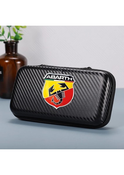 Kahverengi 4s Araba Karbon Fiber Araba Sürüş Çantası Telefon 3c Malzemeleri Saklama Çantası Fiat Abart Abart Için Abartder Araba (Yurt Dışından) indirimleri