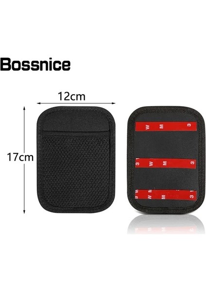17X12CM Bossnice Evrensel Araba Saklama Çantası Net Cep Araba Koltuğu Organizatör Örgü Çanta Kamyon Suv Oto Iç Aksesuarları Telefon Tutucu (Yurt Dışından) indirimleri