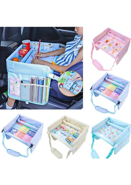 Tipc 2 Araba Koltuğu Seyahat Tepsisi Emniyet Koltuğu Oyun Masası Organizatör Depolama Aperatifler Oyuncaklar Bardak Tutucu Bebek Çocuk Çocuklar Için Su Geçirmez Arabası (Yurt Dışından) fiyatları