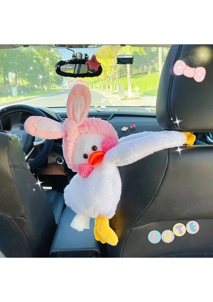 B Araba Doku Kutusu Pompalama Araba Koltuğu Geri Asılı Kol Dayama Kutusu Yaratıcı Karikatür Sevimli Net Kırmızı Araba Iç Malzemeleri (Yurt Dışından) indirimleri