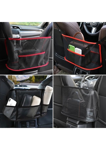 Type1-Kırmızı Araba Net Cep Çanta Tutucu Araba Koltuğu Depolama Koltuk Arasında Depolama Pet Net Bariyer Köpek Net Bariyer Oto Iç Aksesuarları (Yurt Dışından) fiyatları