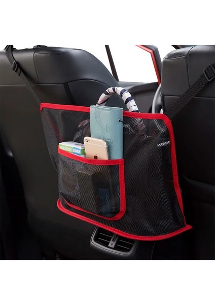 Type1-Kırmızı Araba Net Cep Çanta Tutucu Araba Koltuğu Depolama Koltuk Arasında Depolama Pet Net Bariyer Köpek Net Bariyer Oto Iç Aksesuarları (Yurt Dışından) indirimleri