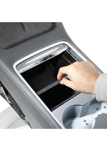 Abs Ön Araba Merkezi Kol Dayama Saklama Kutusu Esla Model 3 Için Merkezi Konsol Akın Organizatör Konteynerler Araba Aksesuarları (Yurt Dışından) modelleri