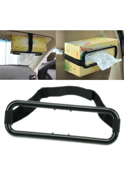 Siyah Araba Güneşlik Mendil Tutucu Kağıt Peçete Koltukları Arka Braket Araba Doku Tutucu Araba Iç Genel Araba Aksesuarları (Yurt Dışından) fiyatları