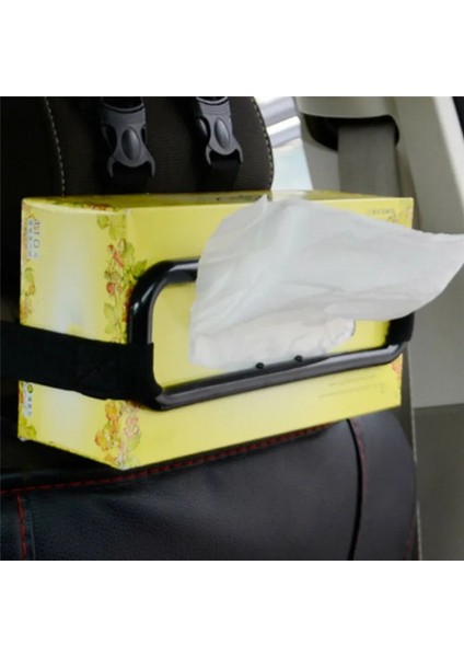 Siyah Araba Güneşlik Mendil Tutucu Kağıt Peçete Koltukları Arka Braket Araba Doku Tutucu Araba Iç Genel Araba Aksesuarları (Yurt Dışından) indirimleri