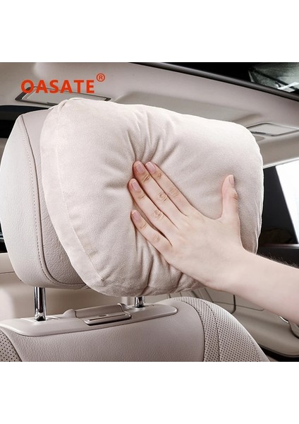 2 Adet Bej Tarzı En Li Araba Kafalık Boyun Desteği Koltuk Maybach Tasarım S Sınıfı Yumuşak Evrensel Ayarlanabilir Araba Yastığı Boyun Dinlenme Yastığı (Yurt Dışından) indirimleri