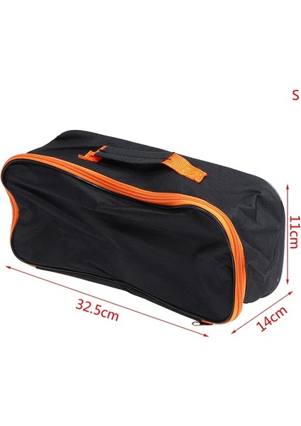 S Beden Dayanıklı Taşınabilir Araba Kolu Dayanıklı Fermuar Kapatma Kılıfı ile Pratik Saklama Kutusu Giymek Elektrikli Süpürge Alet Çantası (Yurt Dışından)