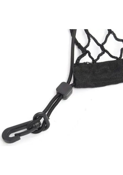 100CM x 70CM Siyah Naylon Araba Gövde Net Bagaj Depolama Organizatör Çanta Net 4 Kancalı (Yurt Dışından) modelleri