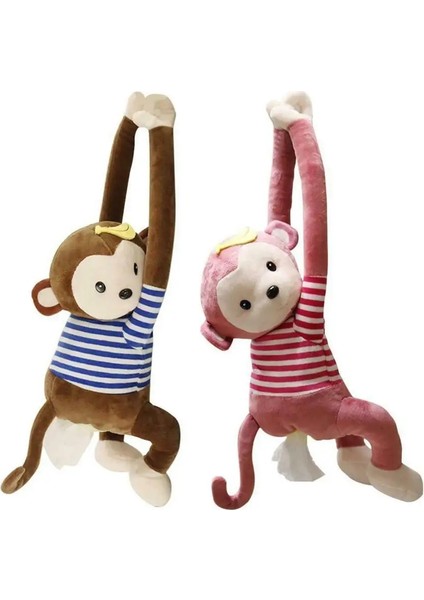 Kırmızı Yaratıcı Doku Kutusu Maymun Kağıt Peçete Kılıfı Araba Sevimli Kağıt Kutuları Tutucu Karikatür Hayvanlar Peçete (Yurt Dışından) modelleri