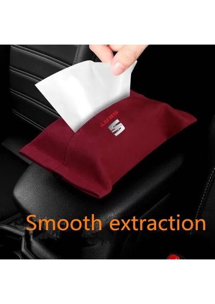 Siyah Seat Europe Için Uygun Leon Ibiza Istasyon Vagonu Araba Iç Araba Doku Kutusu Arabaya Monte Koltuk Arka Kayışı Kağıt Pompalama Kutusu (Yurt Dışından) modelleri