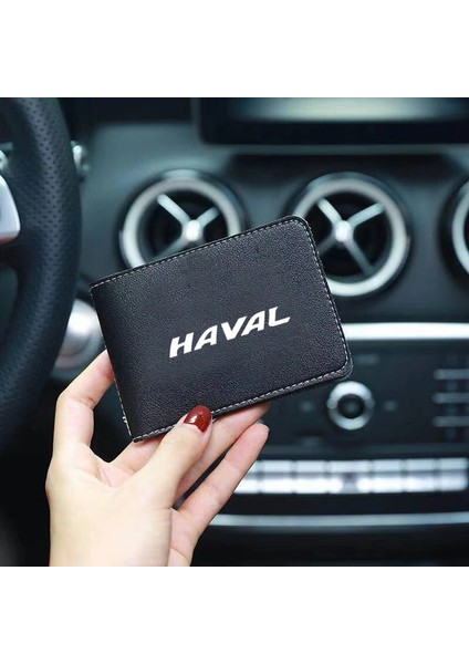 Siyah Hakiki Deri Pasaport Kapağı Araba Sürüş Belgeleri Kart Durumda Kredi Tutucu Haval Great Wall Cuv H3 H5 H2 H1 H6 H8 H9 (Yurt Dışından) fırsatları