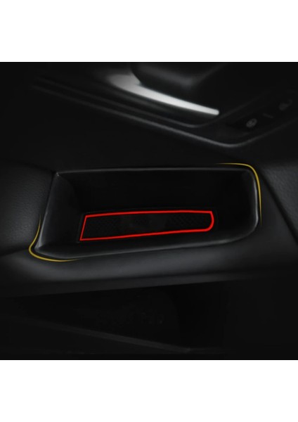 Logolu Siyah Vw Volkswagen Tiguan Için Araba Styling Pano Depolama Düzenleme Kutusu Organizatör Durumda Iç Aksesuarlar (Yurt Dışından)