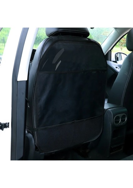 1 Adetsafsiyah Karikatür Araba Koltuğu Arka Koruyucu Kapak Tekme Mat Araba Organizatör Tablet Standı Asılı Çanta Araba Styling Depolama Tutucu Araba Aksesuarları (Yurt Dışından)