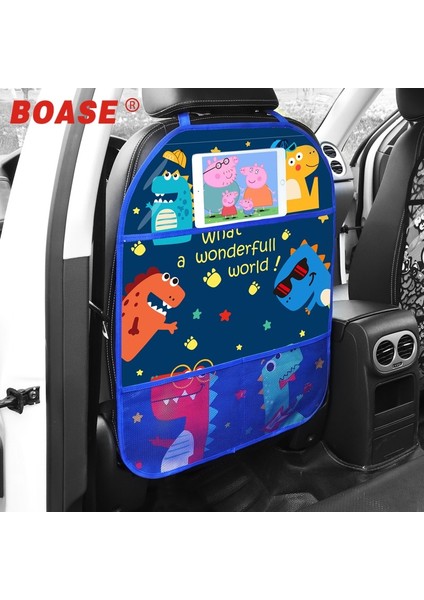 1 Adetsafsiyah Karikatür Araba Koltuğu Arka Koruyucu Kapak Tekme Mat Araba Organizatör Tablet Standı Asılı Çanta Araba Styling Depolama Tutucu Araba Aksesuarları (Yurt Dışından) fırsatları