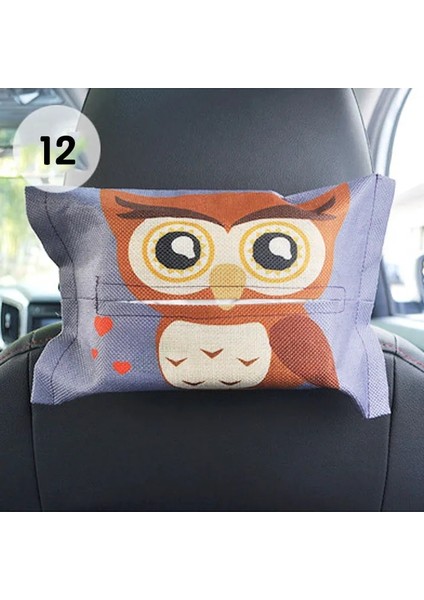 No.12 Boyutu Araba Karikatür Doku Kutusu Kia Rio Eed Cerato Sportage Için Asılı Depolama Suzuki Swift Jimmy Grand Volvo S60 XC90 (Yurt Dışından)