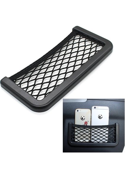 15CM Toyota Land Cruiser Prado Için Fj 150 FJ150 Lar Koltuk Yan Arka Depolama Net Çanta Telefon Tutucu Cep Organizatör Aksesuarları (Yurt Dışından) fırsatları