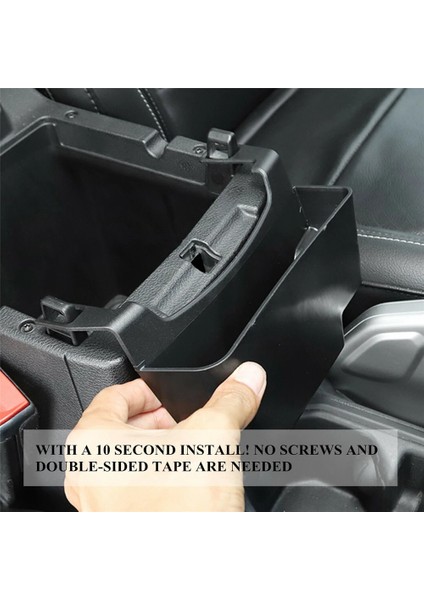 Jeep Wrangler Jl Jlu Oto Araba Aksesuarları Için Ön Orta Konsol Kol Dayama Saklama Kutusu (Yurt Dışından) modelleri