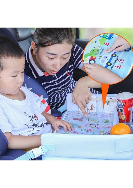 Tipc 4 Araba Koltuğu Seyahat Tepsisi Emniyet Koltuğu Oyun Masası Organizatör Depolama Aperatifler Oyuncaklar Bardak Tutucu Bebek Çocuk Çocuklar Için Su Geçirmez Arabası (Yurt Dışından) modelleri