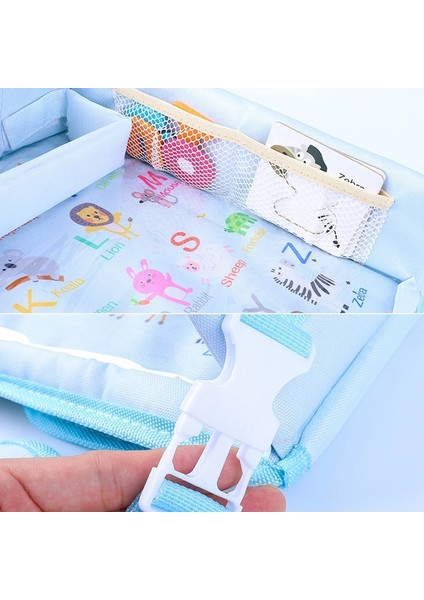 Tipc 4 Araba Koltuğu Seyahat Tepsisi Emniyet Koltuğu Oyun Masası Organizatör Depolama Aperatifler Oyuncaklar Bardak Tutucu Bebek Çocuk Çocuklar Için Su Geçirmez Arabası (Yurt Dışından) fırsatları