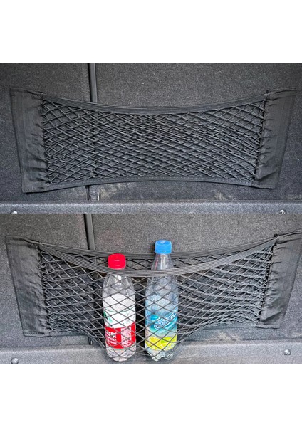 40X25CM 2 Adet Fiat L 500X Abarth Için Araba Organizatör Gövde Net Kargo Koltuğu Arka Tarafı Depolama Mesh (Yurt Dışından) modelleri