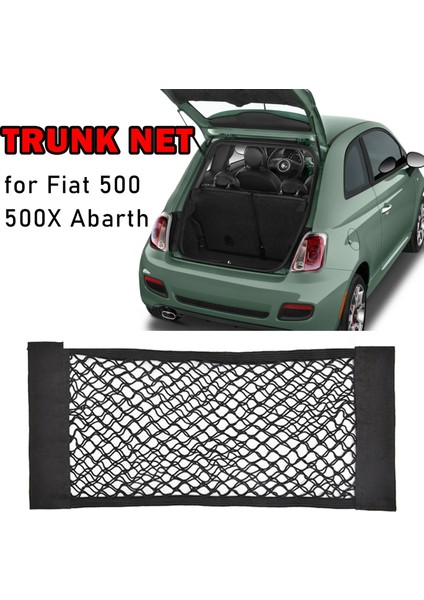 40X25CM 2 Adet Fiat L 500X Abarth Için Araba Organizatör Gövde Net Kargo Koltuğu Arka Tarafı Depolama Mesh (Yurt Dışından) indirimleri