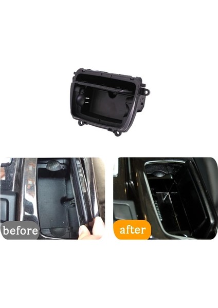 Kabuk ve Astar Bmw 5 Serisi F10 F11 F Için Orta Konsol Küllük Montaj Kutusu (Yurt Dışından)